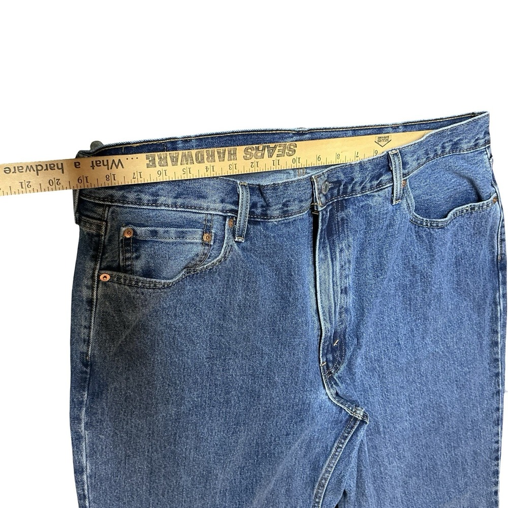 Levi's Men 550 Relaxed Fit 42x30 (39x28) Blue Jeans‎ Cotton
